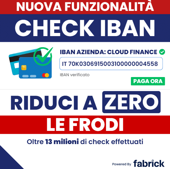 nuova funzionalità check iban